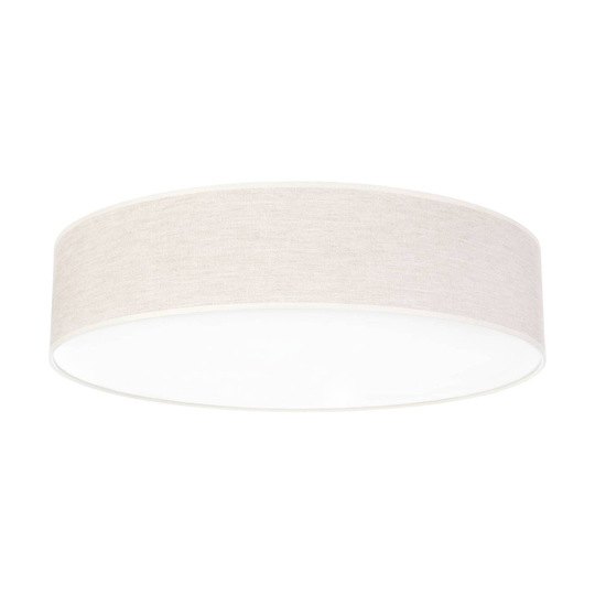 Canvas-kattovalaisin, beige, Ø 58cm
