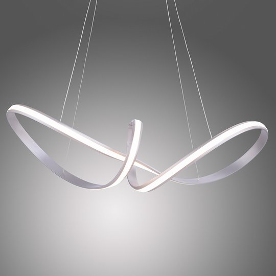 LED-riippuvalo Melinda 38W, himmennettävä, harmaa