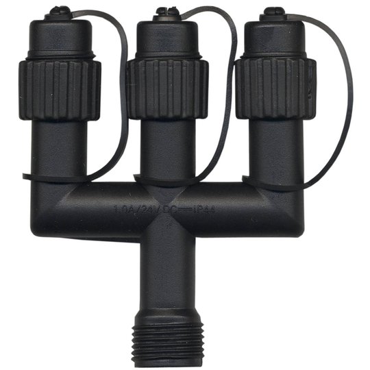 System 24 -LED-E-Connector-liitin 3 liitännällä