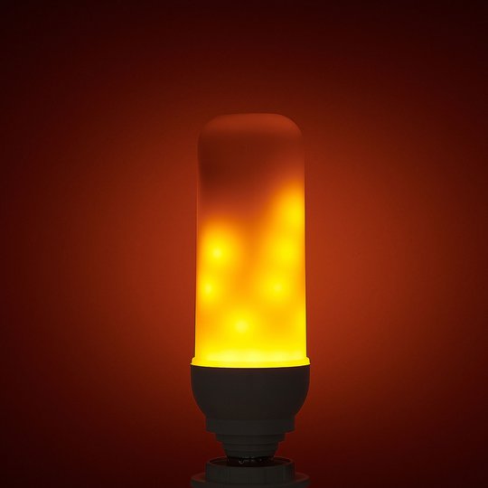 LED-lamppu E14 3 W, Dancing Flame, 1°600 K