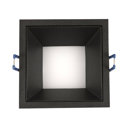 LED-uppovalo Kris 3 000 K symmetrinen musta