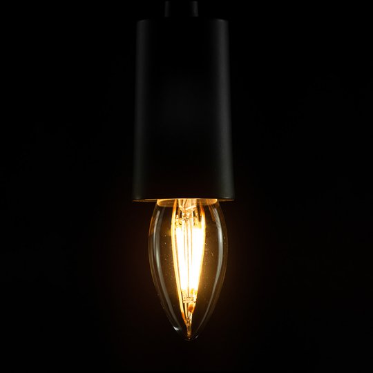 SEGULA LED-lamppu E27 4W B35 2600K kirkas