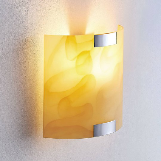 Quentin – LED-seinävalo, ambranvärinen