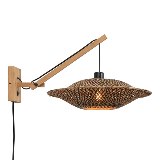 GOOD & MOJO Bali-seinävalo, 1 varsi natur, 44x12cm