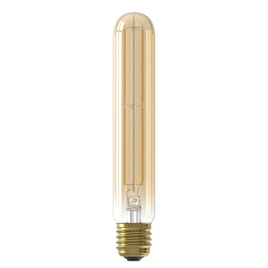 LED-putkilamppu E27 4W filamentti 18,5cm kulta