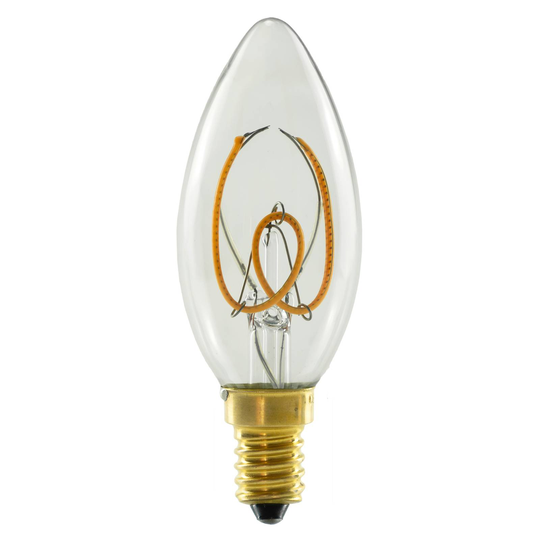SEGULA LED-kynttilä E14 3,2W 2200K himmen. kirkas