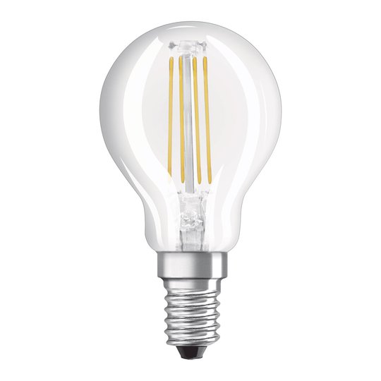 OSRAM-LED-golfpallolamppu E14 5W Superstar 840 dim
