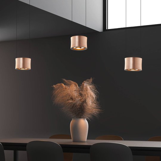 BANKAMP Impulse -LED-riippuvalaisin 3-lamp.