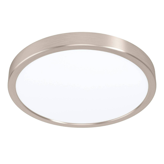 EGLO connect Fueva-Z -kattovalo Ø 28,5 cm, nikkeli