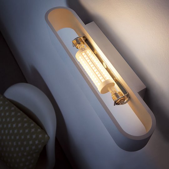 OSRAM-LED-putkilamppu R7s 8,5W 7,8cm 827 himmennys