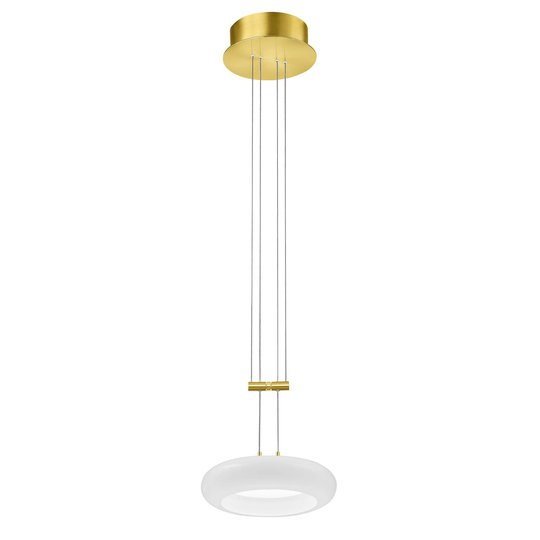 BANKAMP Centa riippuvalaisin 1-lamp 20 cm messinki
