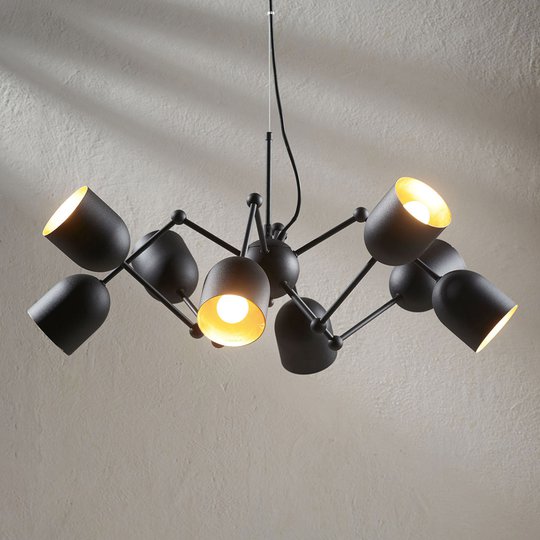 8-lamppuinen Morik LED-riippuvalaisin, easydim