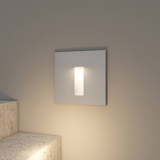 Arcchio Lanti -LED-uppovalaisin, hopea