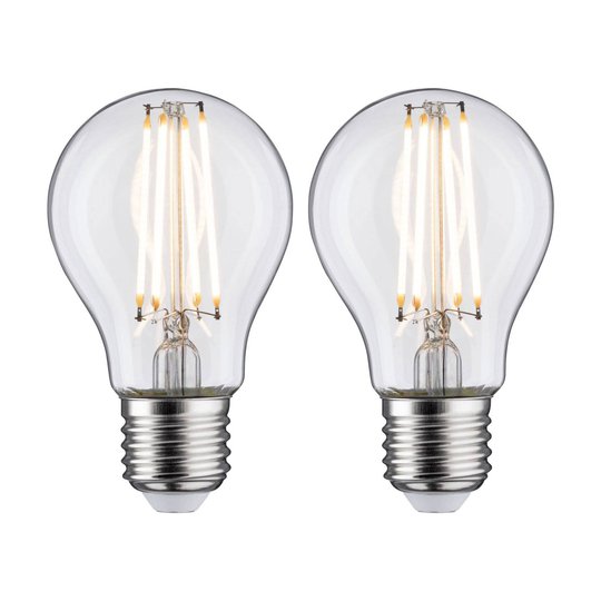 LED-lamppu E27 7W Filament 2 700 K kirkas 2 kpl