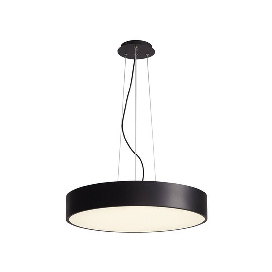 Arcchio Noabelle -LED-riippuvalaisin, musta, 40 cm