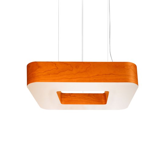 LZF Cuad -LED-riippuvalaisin 0–10 V, oranssi