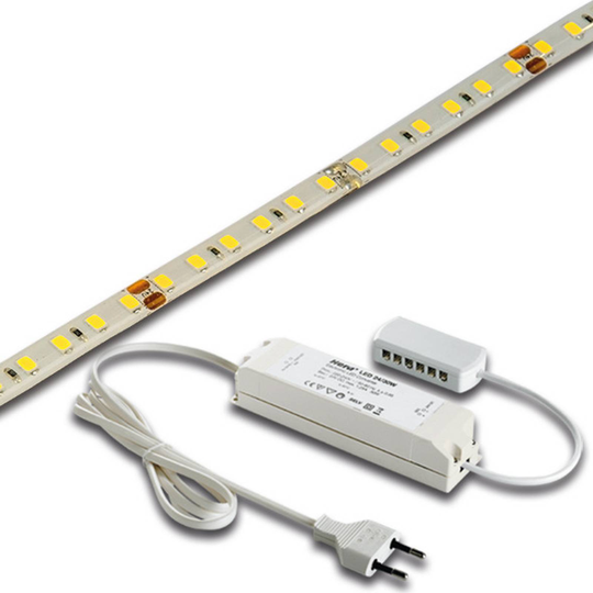 LED-nauha Basic-Tape S, IP54, 2700K, pituus 260 cm