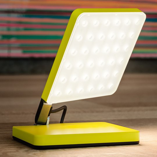 Nimbus Roxxane Fly LED-pöytävalaisin neonkeltainen