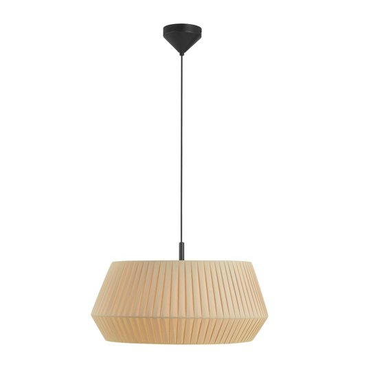 Dicte-riippuvalo, käsin sidottu, Ø 53 cm meripihka