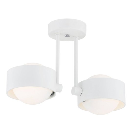 Kylpyhuoneen LED-kattolamppu Macedo, 2-lamppuinen