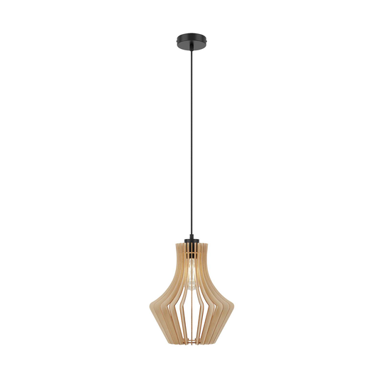 Envolight Floj -riippuvalo koivuvaneria, Ø 30 cm
