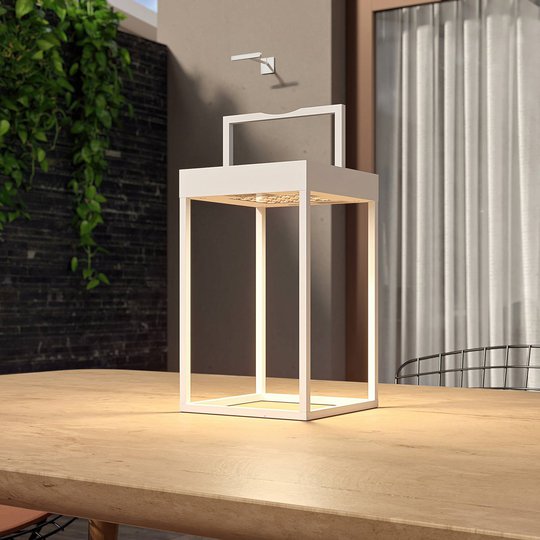 Lucande Lynzy aurinkokäyttöinen LED-lamppu 38,3cm