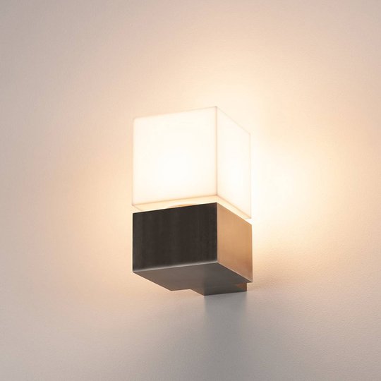 SLV Square -LED-ulkoseinälamppu, himmennettävä