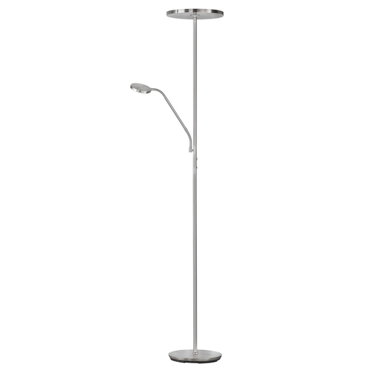 LED-lattiavalo Fabi lukulampulla, mattanikkeli