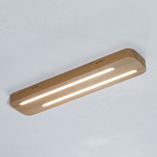 LED-kattolamppu Plafond Holz tammea