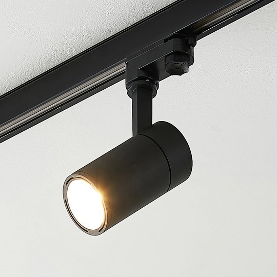 Arcchio Cady LED-kiskovalaisin, musta 15° 12 W