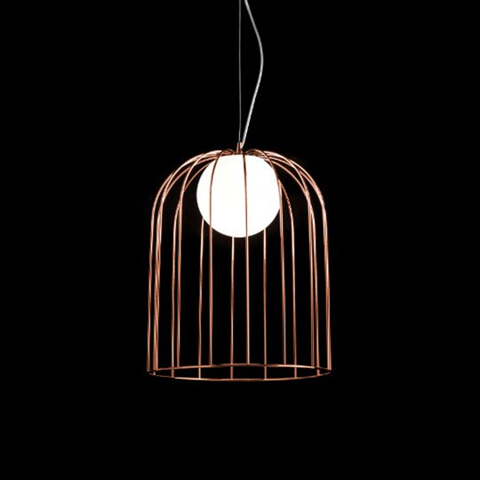 varjostin kuparinvärissä - design-riippuvalo Kluvi