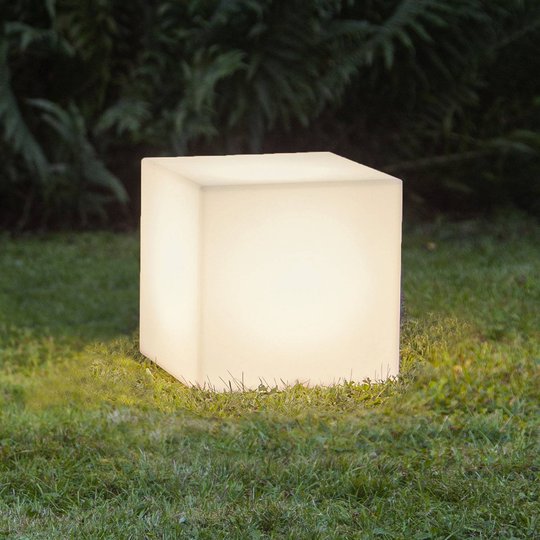 Terassivalaisin Gardenlight, kuutio, 30 cm