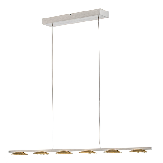Kuusilamppuinen LED-riippuvalaisin Medusa