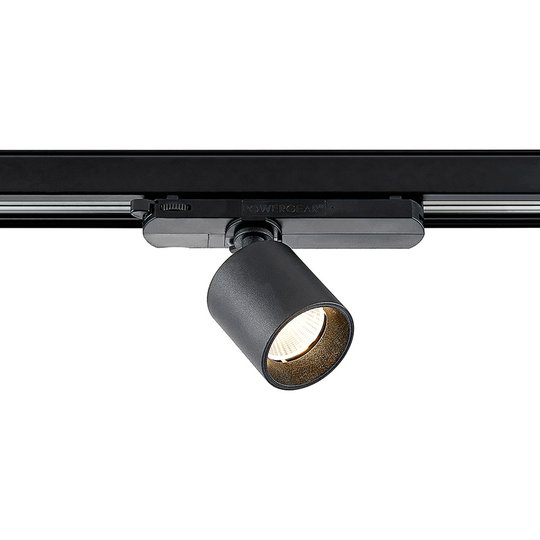 Arcchio Candra -LED-kiskospotti musta, 9W 3 000 K