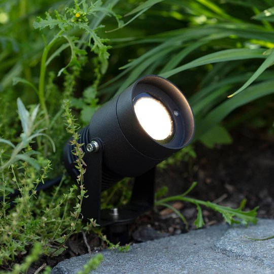 Garden 24 -LED-kohdevalo, musta, 15 W