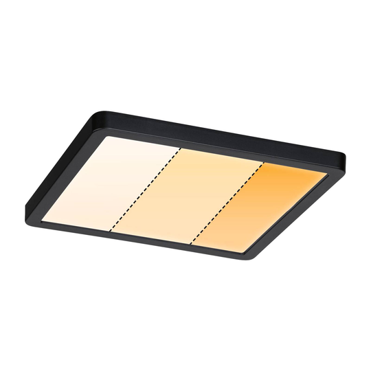 Paulmann PanelAreo dimtowarm kulmikas musta 17,5cm