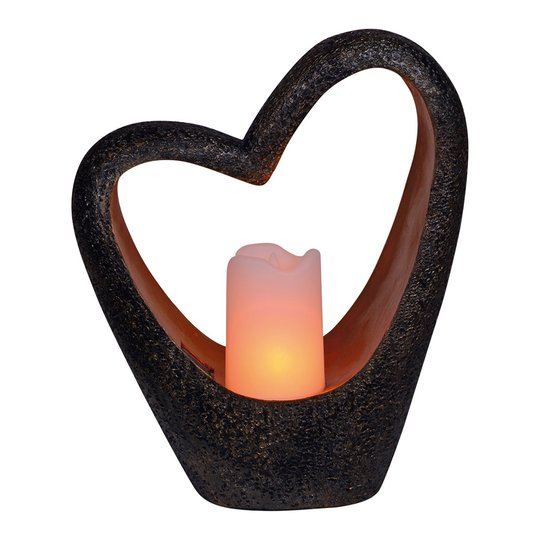Aurinkokäyttöinen LED-valaisin, metalli