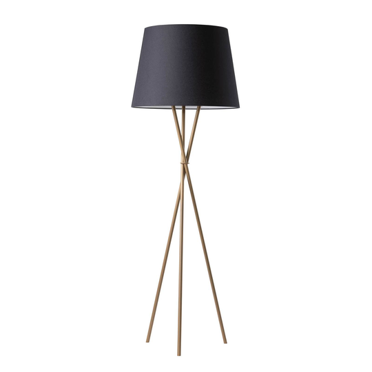 Ozonos Hailey AC-1 -LED-lattiavalo kulta/musta