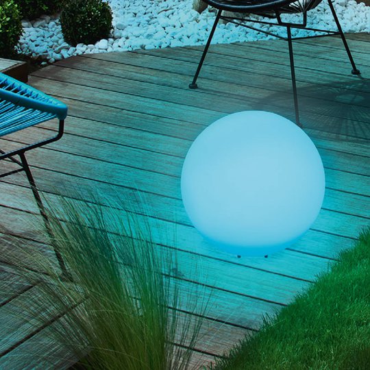 Mega Ball -pallovalaisin aurinkokennolla 40 cm