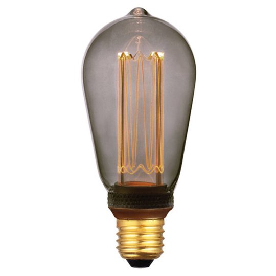 Rustiikki LED-lamppu E27 5W, 1 800 K 3-Step-dim