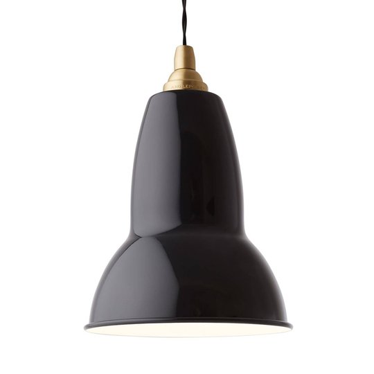 Anglepoise Original 1227 Brass -riippuvalo musta