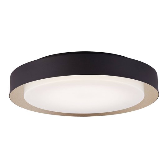 Arcchio Damaria -LED-kattovalaisin, musta-kulta