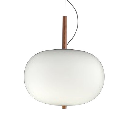 Grok Ilargi -LED-riippuvalo, vaalea, Ø 32cm