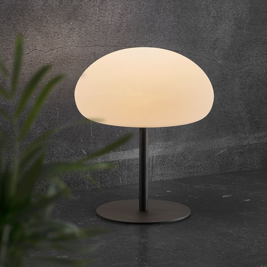Sponge table -LED-pöytävalo, akku, korkeus 40,5 cm