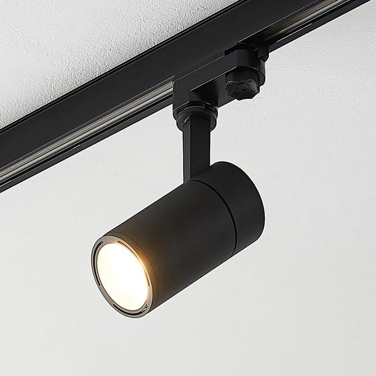 Arcchio Cady LED-kiskovalaisin, musta 36° 12 W