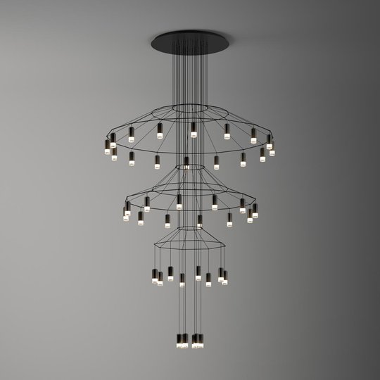 Vaikuttava LED-riippuvalaisin Wireflow
