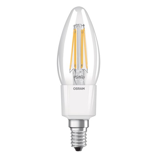 OSRAM-LED-kynttilälamppu E14 6W Classic B 2 700 K