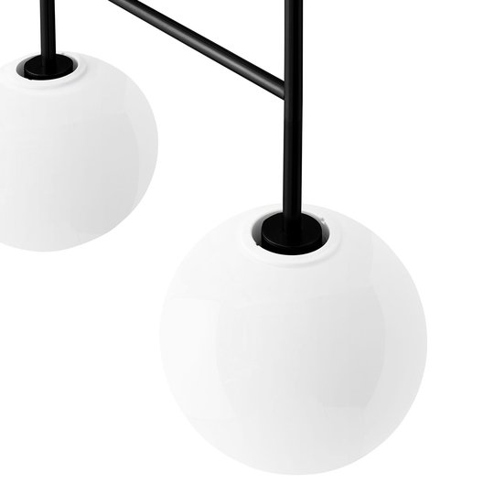 Menu TR Bulb DTW -riippuvalo 4-lamp. musta/kiilto