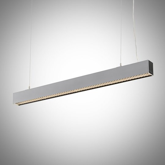 Arcchio Thores LED-riippuvalaisin 113cm hopea
