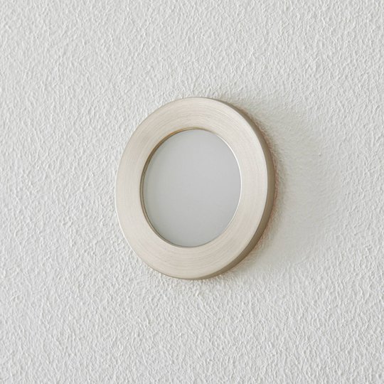 BEGA Accenta seinäuppo pyöreä kehys teräs 315lm